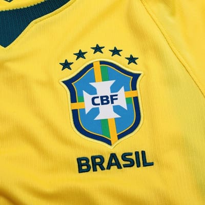 Kids Boy Premium Brazil Football World Cup 2026 (HOME / AWAY) Jersey Set (1 to 6 years)_img_3