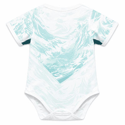 PRE-ORDER-Baby Portugal World Cup 2026 Away Jersey Romper Dress - Soft Cotton Football Jersey Bodysuit (0 to 12 months)_img_3