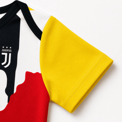 PRE-ORDER - Cristiano Ronaldo (CR7) Fusion Baby Football Jersey Romper - Soft Cotton Football Jersey Bodysuit (0 to 12 months)_img_6